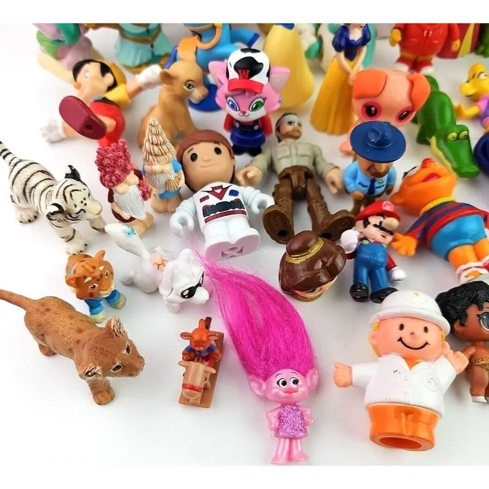 Large LOT of Small Toys Action Figure Disney Pixar Mattel Hasbro Vintage to Now